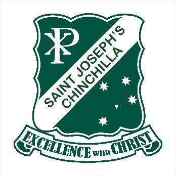 St Joseph s Primary School Chinchilla A Catholic co-educational school of the Diocese of Toowoomba Excellence with Christ Address PO Box 467 Middle Street Phone 07 4662 7850 Chinchilla QLD 4413 Year
