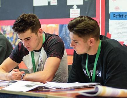 BEYOND THE CLASSROOM During their time in the sixth form, students will be encouraged to participate in opportunities and experiences beyond their academic curriculum.