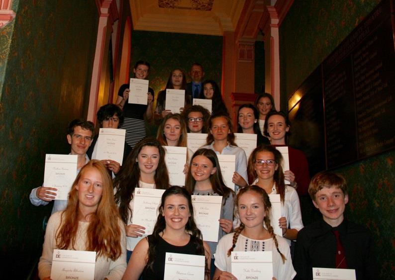 A number of other QEII students gained their Bronze Award through other organisations and three were