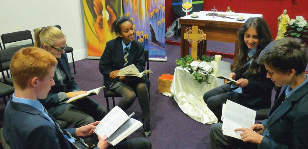 Personal Development Alongside the academic and extra-curricular opportunities at All Saints, we also seek to support students in their personal journey towards spiritual development.