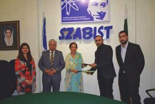 In February, 2017 SZABIST Dubai Campus announced a collaborative top-up program with the University of Bedfordshire, UK.