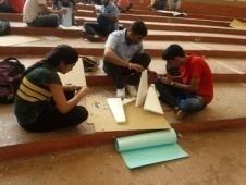 Model making competition 24-09-2016 Initial aptitude round was conducted for