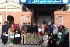 CO-CURRICULAR ACTIVITIES Forensic Psychology Tours First official study visit of first batch of Forensic Psychology was to District Jail, Lahore held by th th Prof. Dr. Farah Malik and Ms.