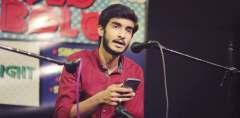 Ali Hassan Rizvi of BS IV is a writer, and a poet. He participated in an open mic event 'OLOBOLO' on 6th May 2017.