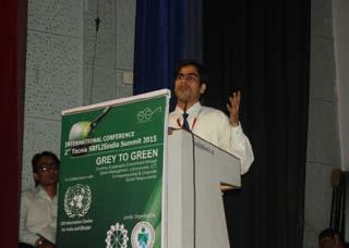 Naresh kumar presented a paper titled Learning organisation sileint library.