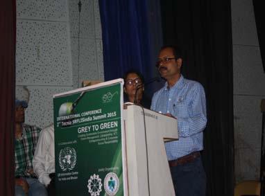 He concluded that there should be transformation of technology from customer to electronic Prof. R N Mishra Mr.
