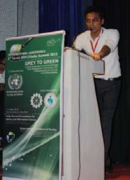 She shared her knowledge about the Green HR initiative, role of Green HRM and Green Office Product. Ms. Geetika Ms.