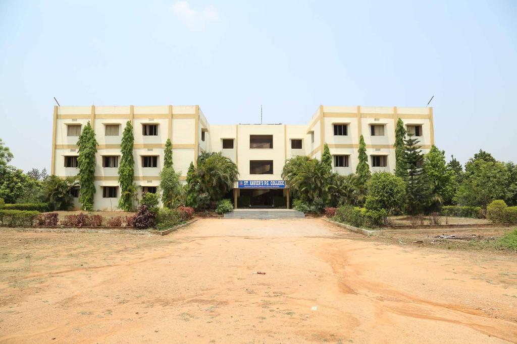 ABOUT XAVIER S St. Xavier s P.G. College sponsored by St. Xavier s Educational Society was established in the year 2001 offering MBA program approved by AICTE and affiliated to Osmania University.