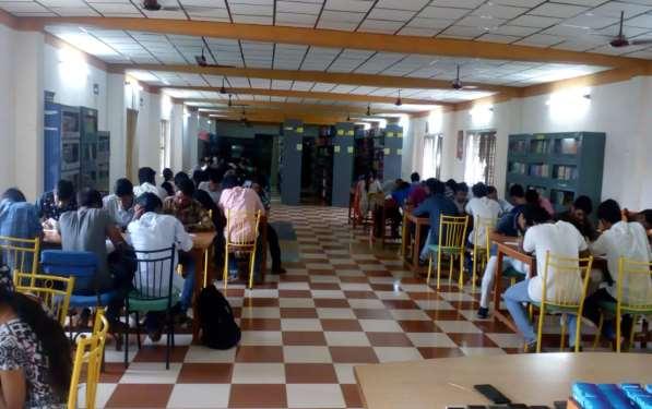 Students during essay competition at