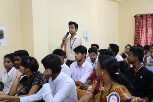 The Plenary session concluded with a question & answer session where students posed a volley of questions to the