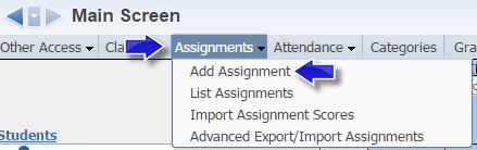 Subject Gradebooks Menu Path: Teacher Access > Teacher Access > My Gradebook Click the Gradebook link next to the class in which you