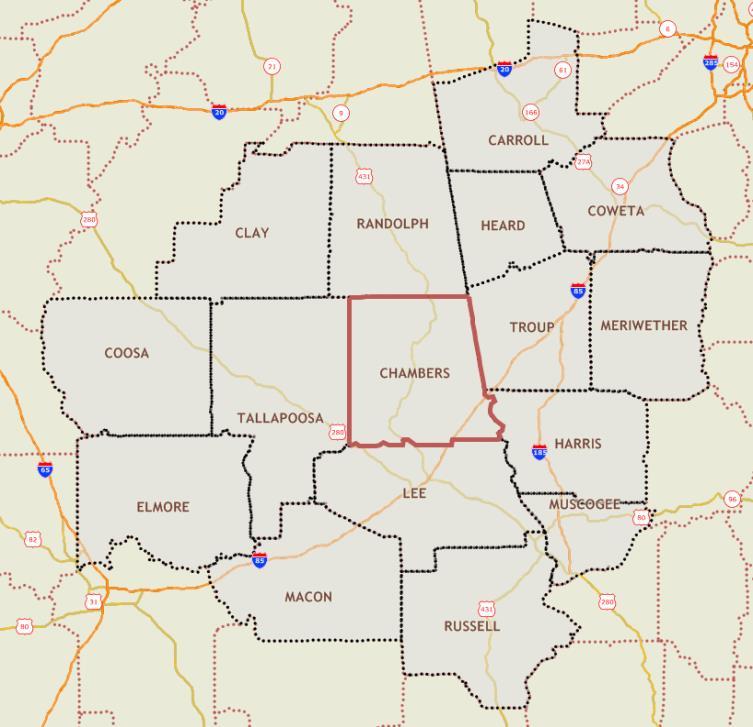Measuring the Regional Labor Pool is Not Enough County Total Employed* Total Unemployed Clay County, Alabama 3,766 338 Coosa County, Alabama 1,286 310 Elmore County, Alabama 18,625 1,7161 Lee County,