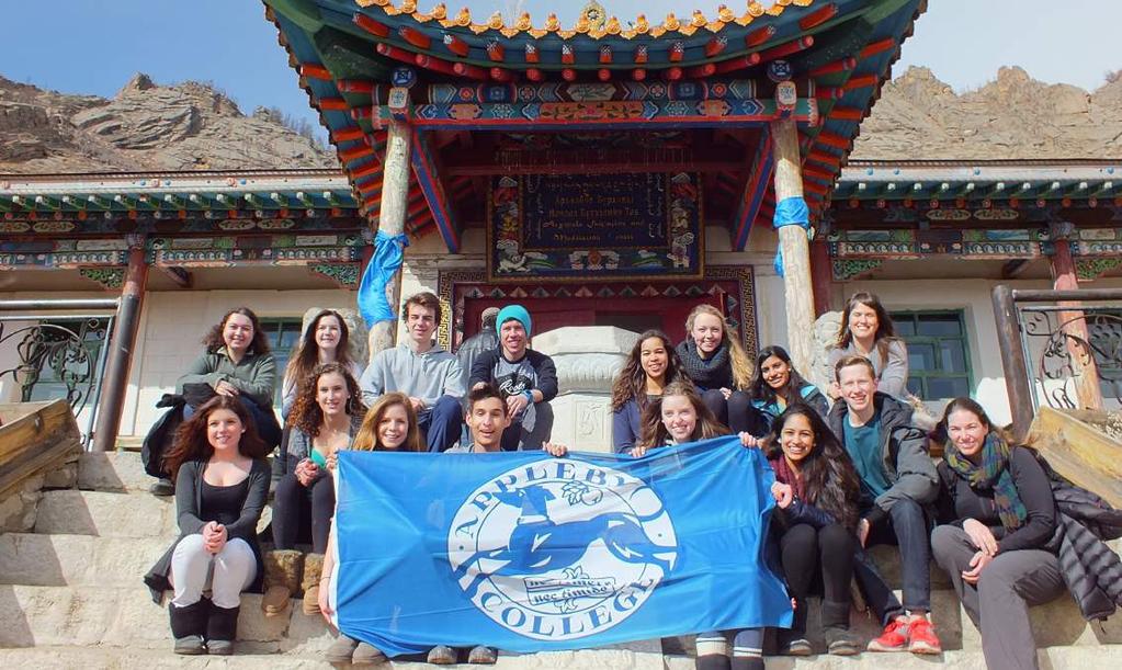 Appleby College students from Ontario gain valuable life experience while volunteering in Mongolia In March 2014, a group of 14 students from Appleby College in Ontario embarked on a 2 week service