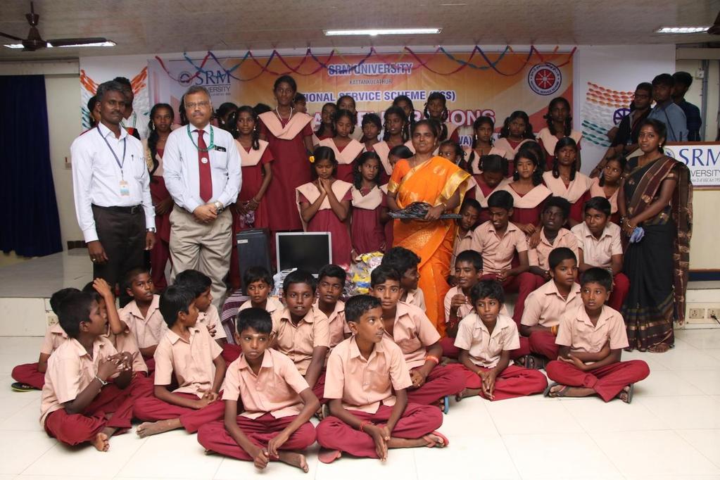 Donation of computers to
