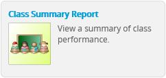 View a summary of class performance across all subjects. View a summary of class performance by individual subjects.