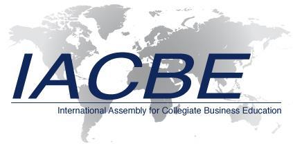 International Assembly for Collegiate Business Education Annual Report Accredited Member Institution: Academic Business Unit: College of