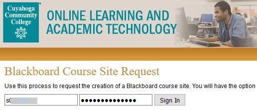 Enter your network credentials (S number and network login, click on the Blackboard Learn title then click Sign In. 3. You will be on the My Blackboard page.