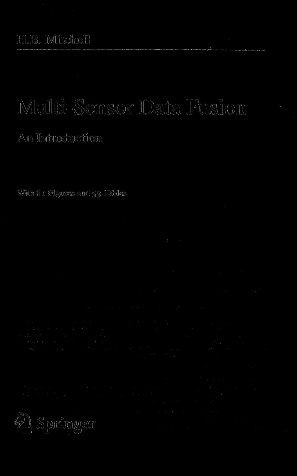 H.B. Mitchell Multi-Sensor Data Fusion An