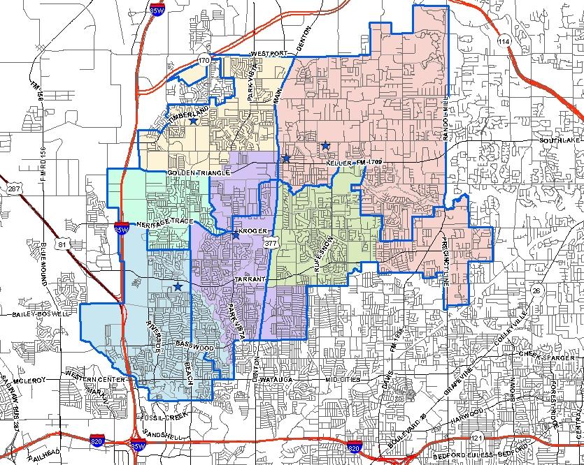 Concept Plan B 1 1 2 1. Move remaining portion of the Freedom Elementary Zone from Trinity Meadows IS & Trinity Springs to Parkwood Hill Intermediate & Hillwood MS, and Central High School 2.
