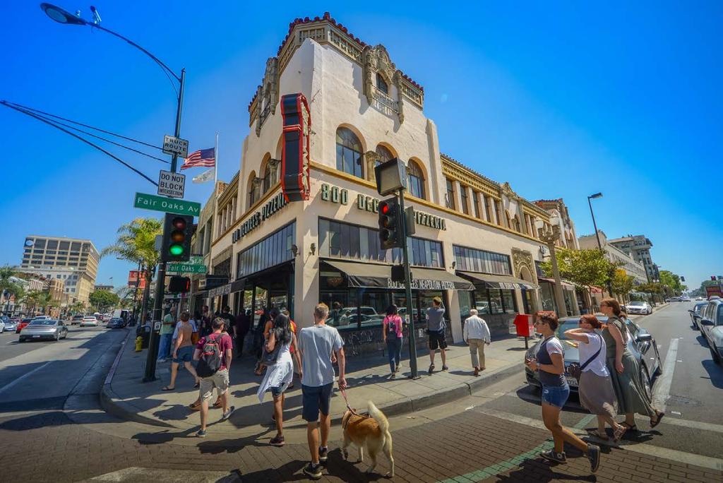 PROPERTY NAME: AVAILABLE SF: LEASE RATE: The Bear Building 5,764 SF Negotiable PROPERTY OVERVIEW Excellent location in Old Pasadena available on the South East corner of Colorado Boulevard and Fair