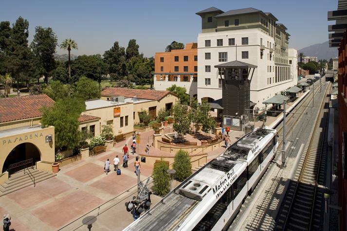 CITY OF PASADENA Gold Line Phase I began operations in 2003 connecting Pasadena to South Pasadena and Union Station, Downtown Los Angeles.