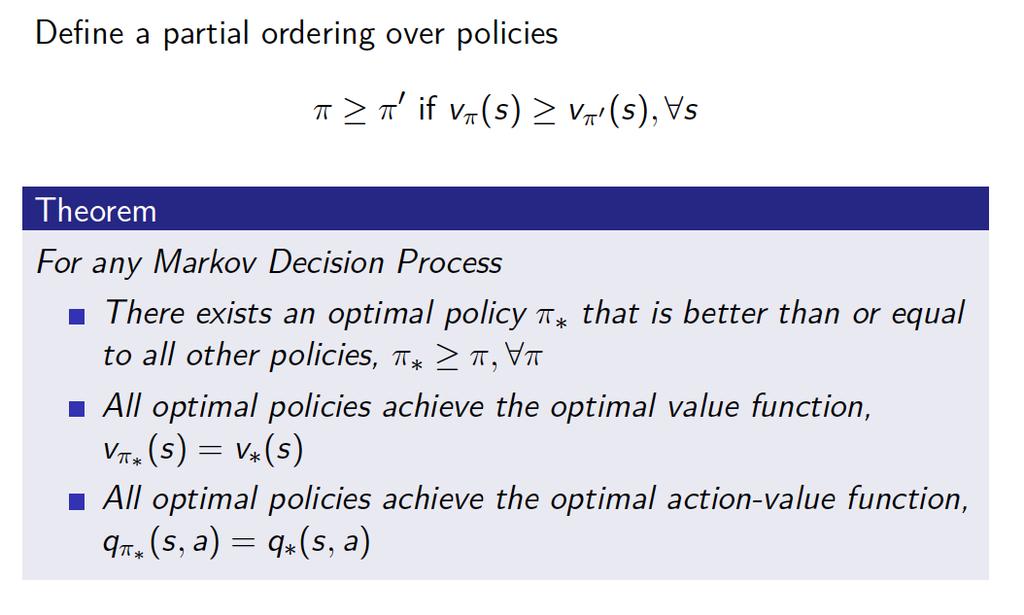 Optimal Policy!