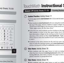 Suggested directions for pages with apple and pencil icons are included in the Instructional Strategies instead of being printed directly on the corresponding student activity worksheets.