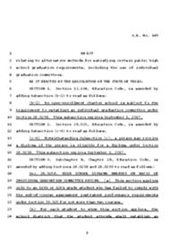 Senate Bill 149 Guidance Documents FAQ Updated October 13, 2015 2014-2015 School Districts will establish procedures for appointing alternative committee members, procedures and timelines.