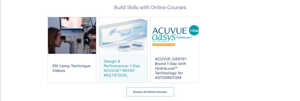 Hands-on training and an online compendium of professional resources and expertise leveraging the global reach of the Johnson & Johnson Family of