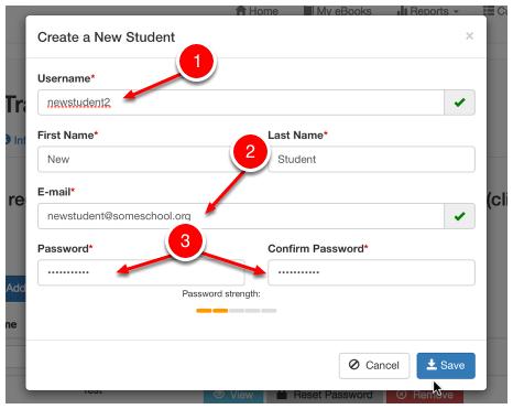 Remove a Student Navigate to a class where you have a student to remove.