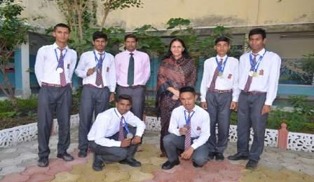 Following 03 students qualified for CBSE National Athletic Meet