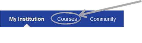 Courses: Course Structure & Menus A