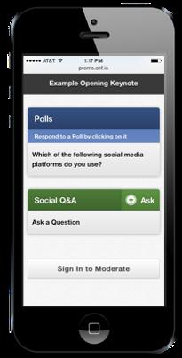 How Polling Works 1. You will create your Poll questions prior to the event 2.