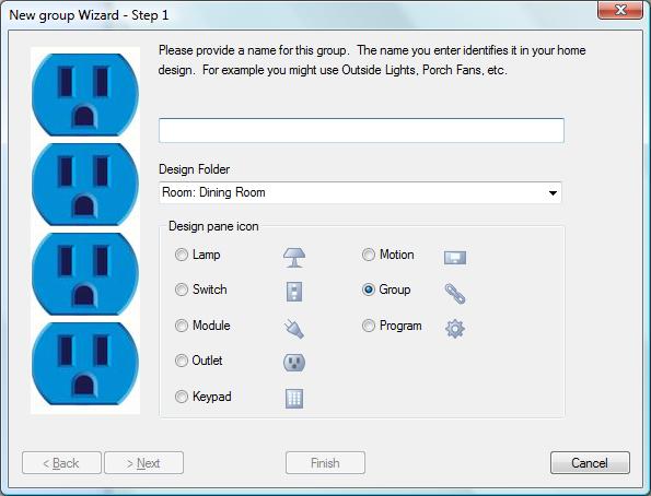 Creating a group You create a group using the New Group Wizard. Most of the steps are exactly the same as when you create a device.