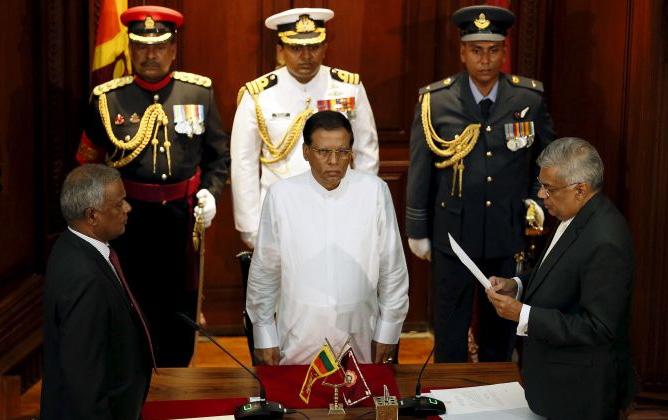 for a third time following the election of President Maithripala Sirisena on January 8.