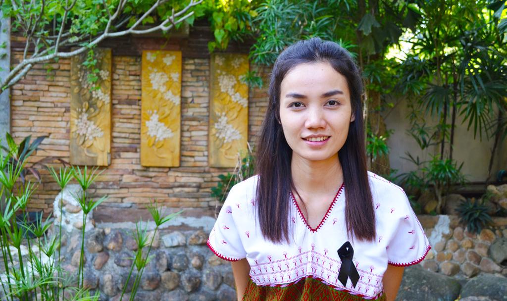 EARTH MISSION ASIA MHEE, SCHOLARSHIP STUDENT & FULL- TIME STAFF AT EMA EMA would like to present Mhee who works for EMA full-time in our Chiang Mai office.
