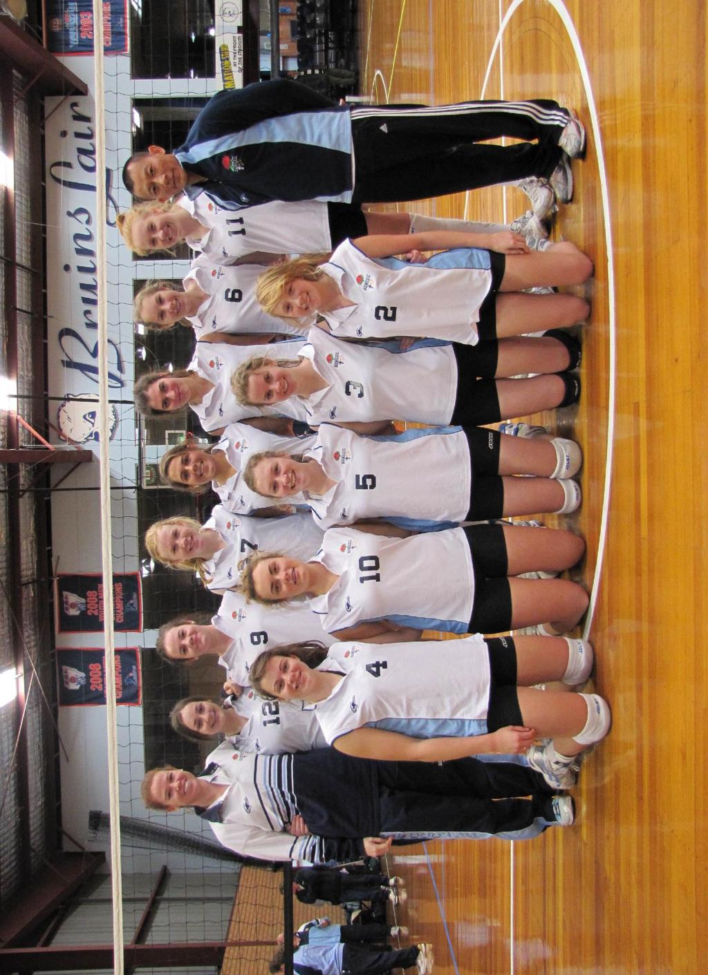 NSWCCC Open Girl s Volleyball Team 2010 Left to Right - Back Row Natalie Frostick (Manager) Tegan Holt (Santa Sabina College Strathfield) Claire Walker (Santa Sabina College Strathfield ) Lily Borger
