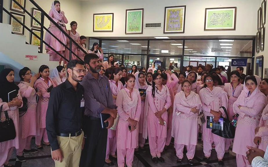 Postal Department Two Sri Lankan Journalists with LUMS students A delegation of 26 Junior Foreign Diplomats KIPS students December A delegation