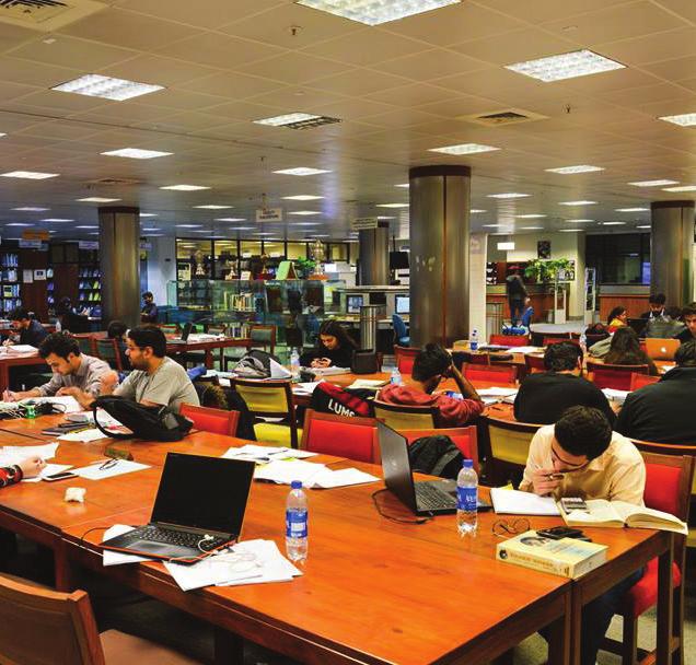 library services, resources and the conducive environment.