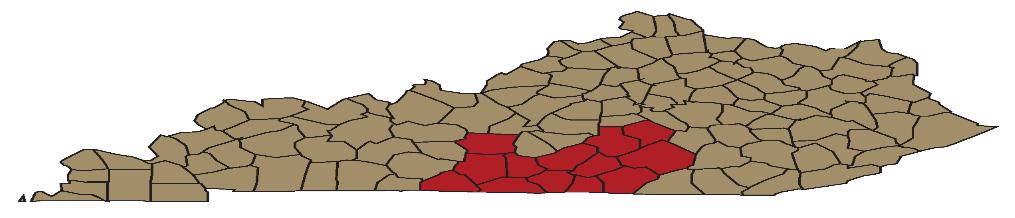 On Demand 3% Dual Credit 15% - 46% 36% WKU Glasgow Regional Campus Service Region WKU Glasgow Regional Campus serves 13 Kentucky counties (shaded in red) and Sumner County in Tennessee.