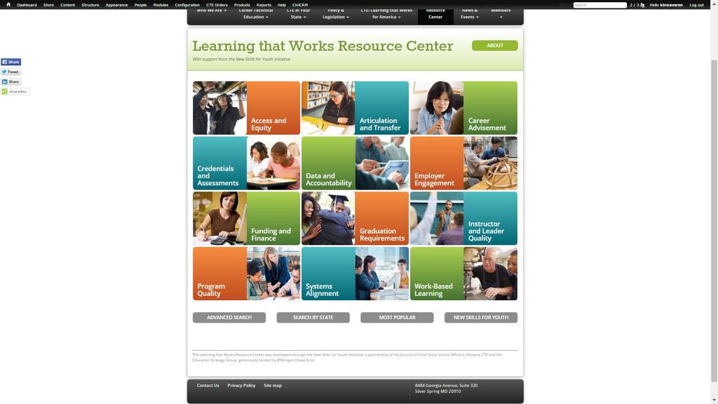 The Learning that Works Resource Center The Learning that Works Resource Center is a repository of