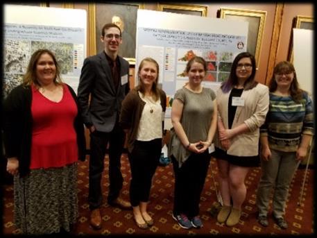 BIOLOGY DEPARTMENT 3 Research and Scholarship Drs. Laakso and Hays accompanied their students who delivered posters for the 28th Annual St.