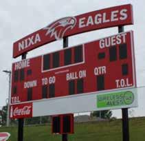 Nixa High School Main Gym Price: - $500 per year/ $400 yearly renewal rate Additional Gym Banners Price: - $250 per year/