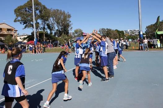 the Coorparoo and Redlands Netball Carnivals and