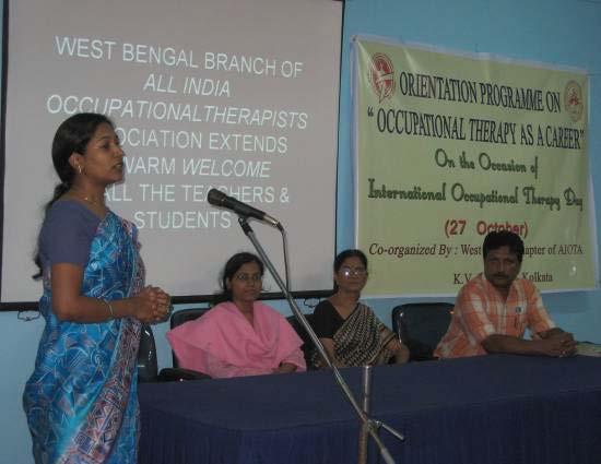 Career Counselling for Senior Secondary Students (Biology) A second programme was conducted by the members of West Bengal Chapter of AIOTA for the senior secondary