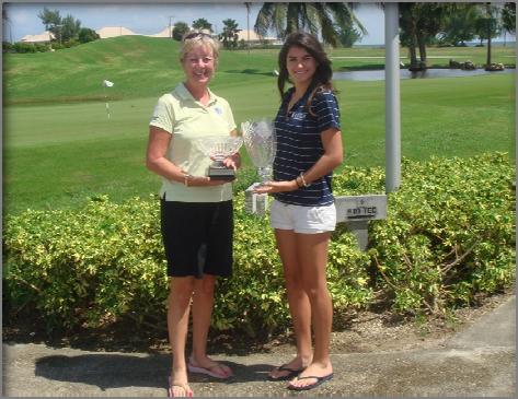 the Ladies Title as well. She is a rising star on the Cayman Islands Junior Golf Team where she is the only girl.