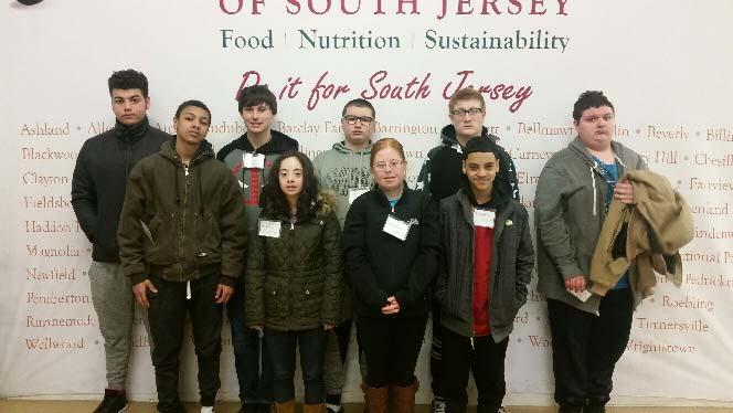 CBI NEWS: This week, students in the CBI program delivered the high school's soup donation to the South Jersey Food Bank.