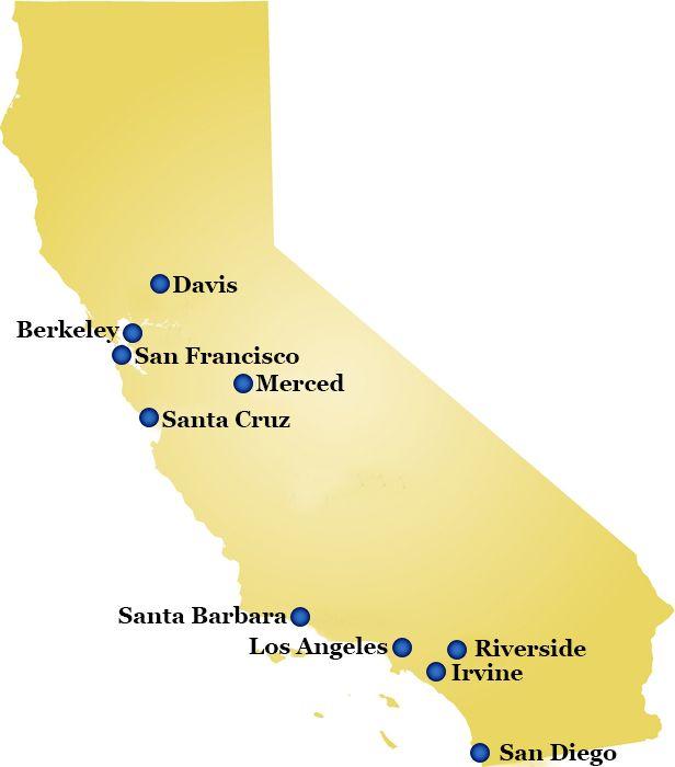 University of California Davis Berkeley Santa Cruz