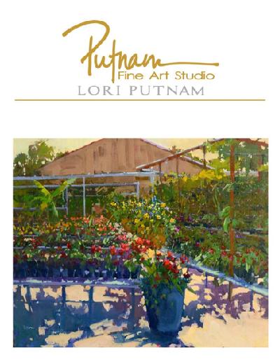 International Fine Artist Lori Putnam April 2019 Workshop There will be an opportunity in April, 2019 to study with International fine artist, Lori Putnam. You may view her art work at www.loriputnam.