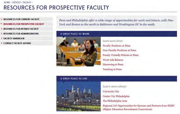 policies and resources for new faculty Often there is a section on the Human Resources or Provost website When possible,